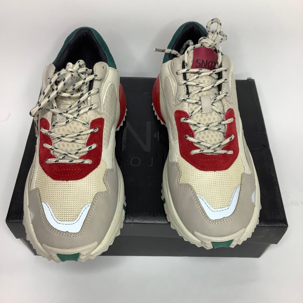 SNKR PROJECT Mens Park Ave Trail Mixed Media Sneakers Size 10 - Picture 2 of 4